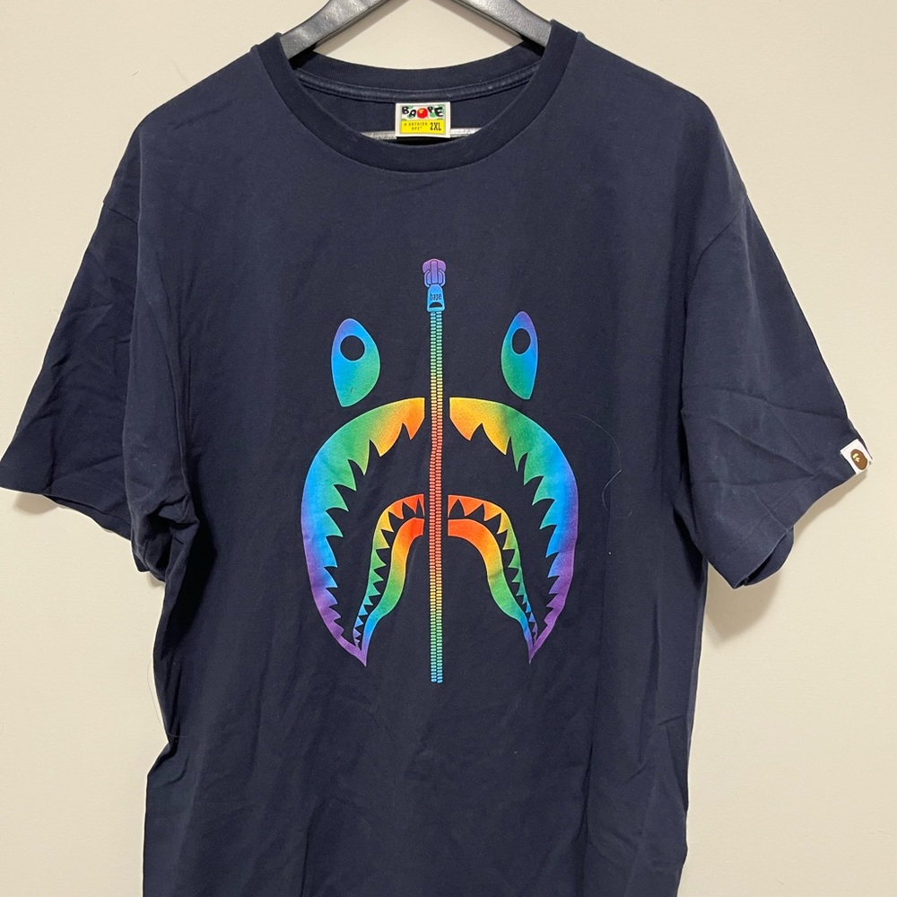 Bape Navy Blue T-Shirt